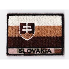 Hivatalos SVK vz. 2007 felvarró sivatagi színek (70x50mm)