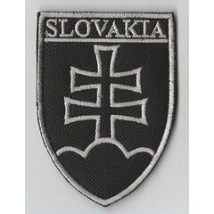Felvarró Szlovák címer fekete