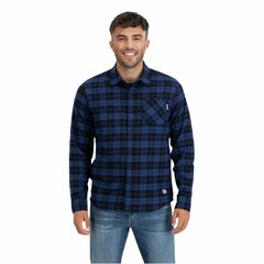 Vintage Industries Riley Royal Check flanel ing