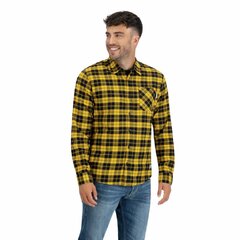 Vintage Industries Riley Yellow Check flanel ing