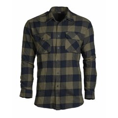 Mil-Tec flanel ing zöld-fekete