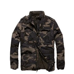 Vintage Industries Ground Parka kabát dark camo