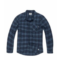 Vintage Industries Riley Royal Check flanel ing