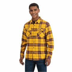 Vintage Industries Sem Yellow Check flanel ing