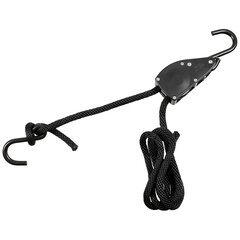 Kötélcsiga 11mm 2m fekete