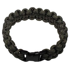 Paracord karkötő 1,9cm olívazöld