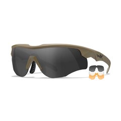 WileyX Rogue Comm taktikai szemüveg TAN smoke/clear/rust