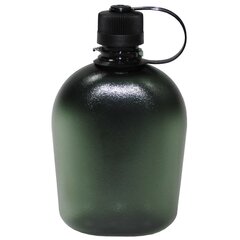 GEN II vizes palack 1l átlátszó-zöld
