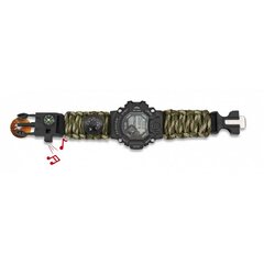 Barbaric 6in1 survival digi paracord óra camo