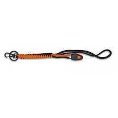 Paracord kulcstartó síppal narancssárga
