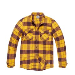 Vintage Industries Sem Yellow Check flanel ing