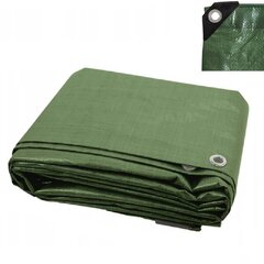 Vízálló takaróponyva 110g 8x10m zöld
