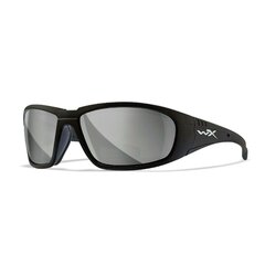 WileyX BOSS taktikai-sport napszemüveg Grey Silver Flash Matte Black Frame