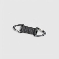 Areswer Double övre rögzíthető karabiner hevederrel fekete