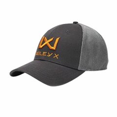 WileyX logo sildes sapka dark grey/orange