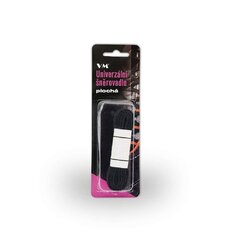 VM Footwear lapos cipőfűző fekete 155cm