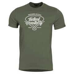 Pentagon Ageron Tactical Mentality póló olívazöld