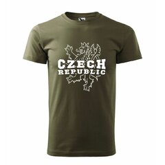 Póló Czech Republic zöld