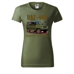Női póló UAZ-469 olívazöld