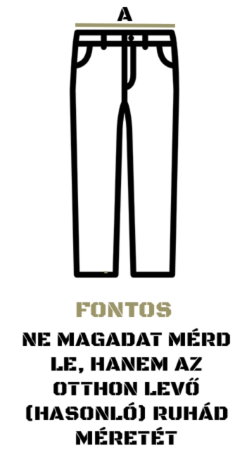 Mérettáblázat